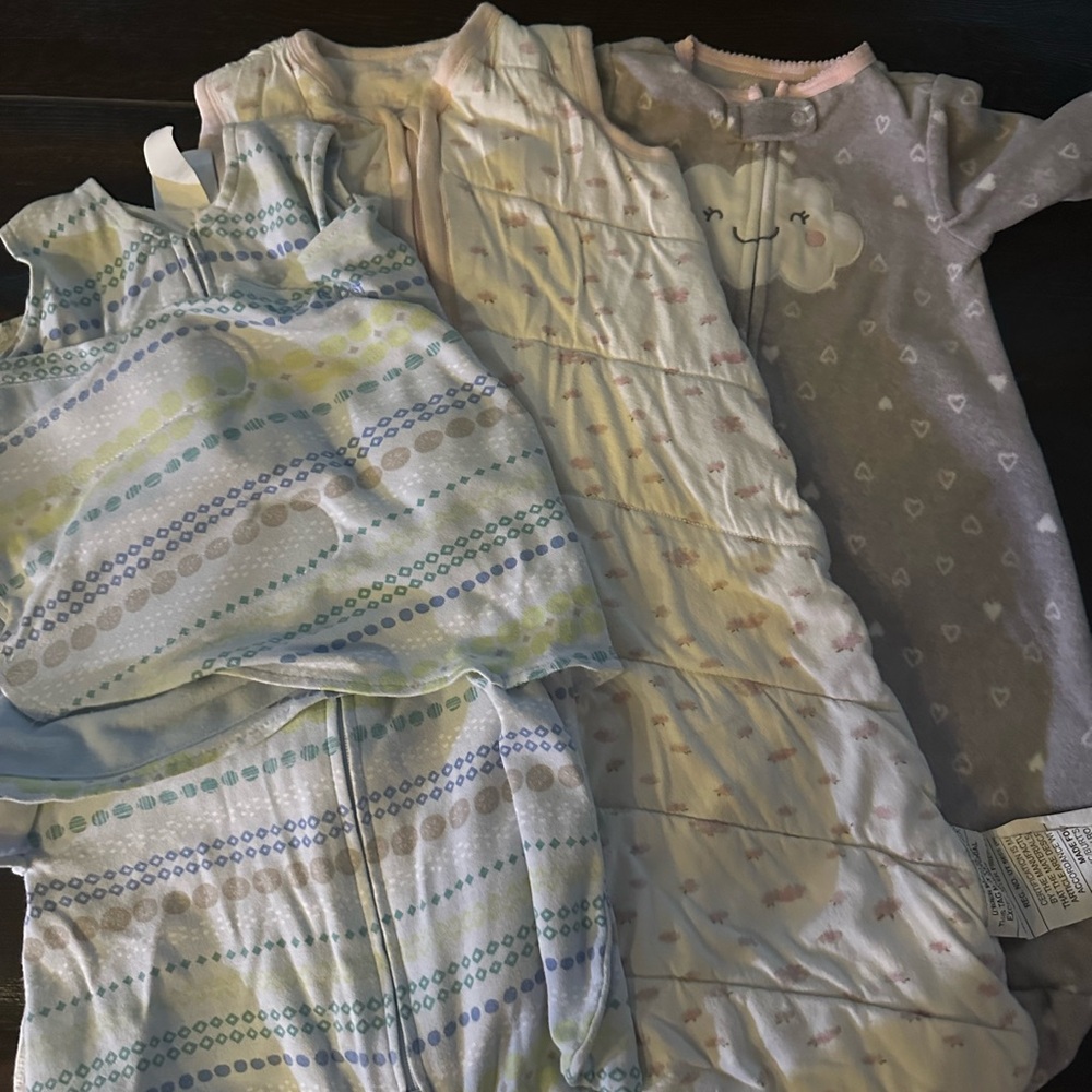 Halo Blue and Yellow Sleep Sacks Pajamas